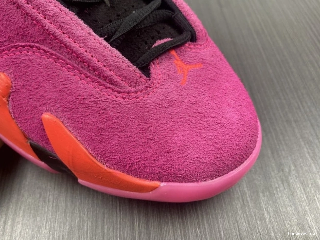 DH4121-600 (W) Pink 14 Jordan Shocking Low Retro 0527